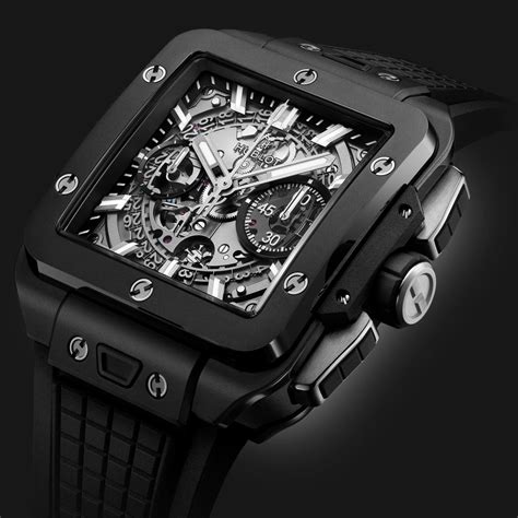 sind hublot uhren wasserdicht|HUBLOT SQUARE BANG UNICO: PRÄSENTATION VON DREI .